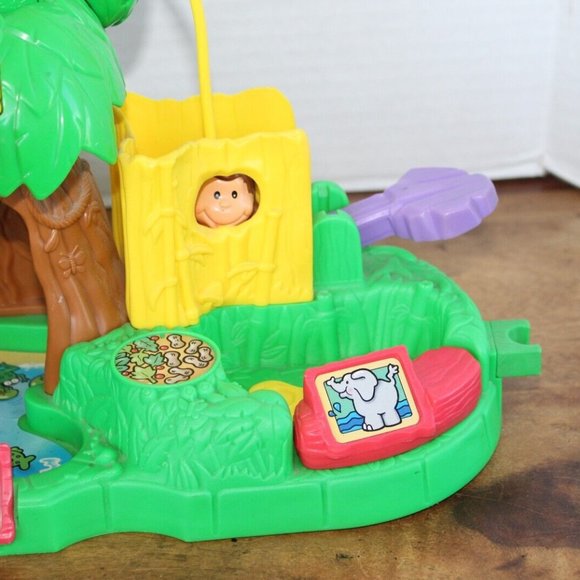 Vintage Fisher Price Little People Zoo Playset Only 2001 Mattel Sounds Working - Picture 5 of 13
